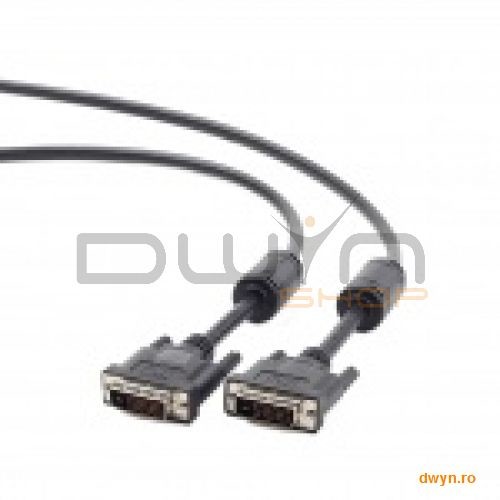 Gembird cablu date monitor dvi-dvi dual link, 1.8m, black 'cc-dvi2-bk-6'