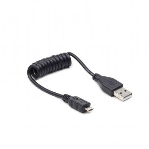 Gembird cablu de date gembird cc-musb2c-ambm-0.6m, usb - micro usb, 0.6m, negru