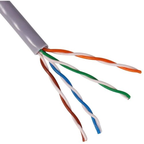Gembird gembird rola cablu, utp , cat5e, 100m, cupru-aluminiu, litat, awg24, upc-5004e-l/100