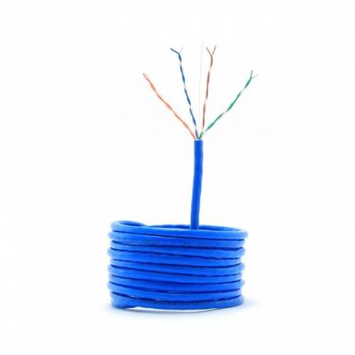 Gembird gembird utp solid cable, cat. 5e, 305m, blue