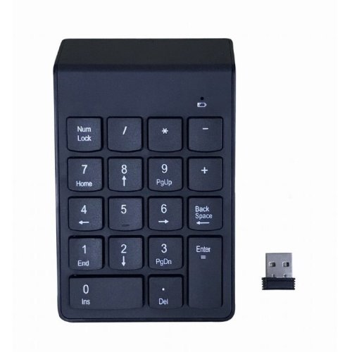 Gembird tastatura numerica wireless, gembird, negru