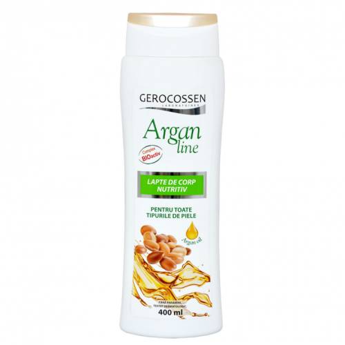 Gerocossen lapte de corp nutritiv argan line 400 ml