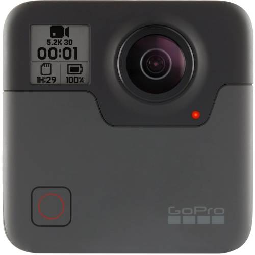 Gopro camera video sport gopro fusion 360, 5.2 k, negru