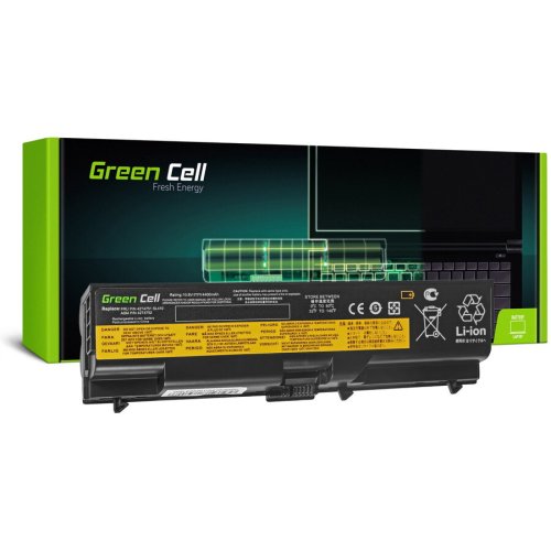 Green cell ﻿baterie pentru lenovo thinkpad t410 t420 t510 t520 w510 sl510 (4400mah 10.8v) laptop acumulator marca green cell®