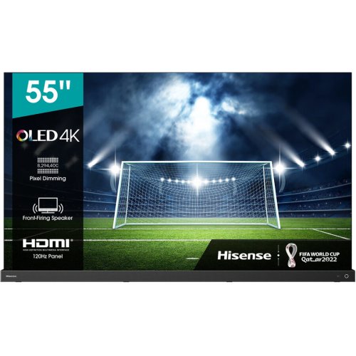 Hisense televizor hisense 55a9g, 139 cm,oled smart led, 4k ultra hd, negru