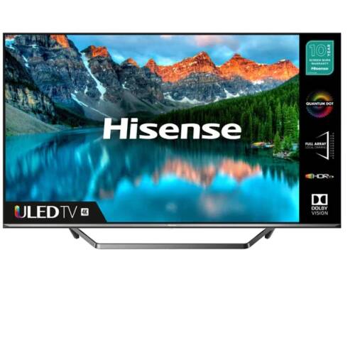 Hisense televizor hisense 65u7qf, 165 cm , 4k, smart , quantum dot, led, dolby atmos, negru