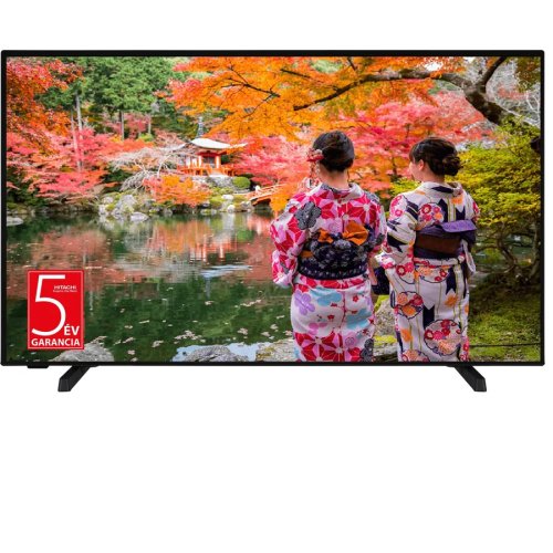 Hitachi televizor hitachi 55hak5350, 139 cm, 4k ultra hd, smart, led, android, negru