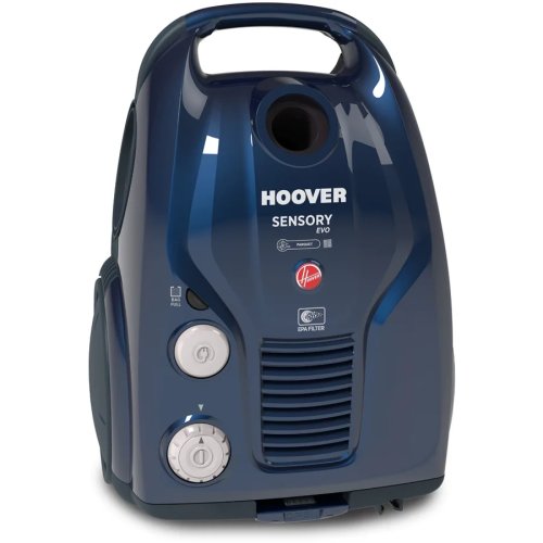 Hoover aspirator cu sac de praf hoover so30par 001, 650 w, sac de praf de 3,2 litri, 73 dba, filtru epa, indicator saturatie sac de praf, bleumarin