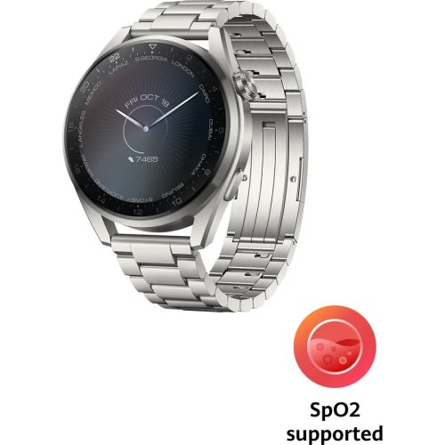 Huawei ceas smartwatch huawei watch 3 pro, 48 mm, elite, titanium