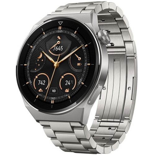 Huawei ceas smartwatch huawei watch gt 3 pro, titanium strap, light