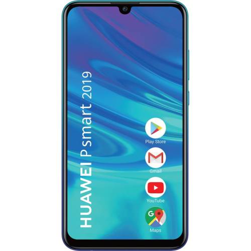 Huawei telefon huawei mobil p smart 2019 dual sim , aurora blue (android)