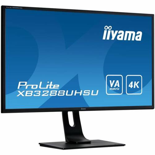 Iiyama iiyama xb3288uhsu-b1 monitor iiyama xb3288uhsu-b1 31,5, panel va, 4k uhd, hdmi/dp, speakers