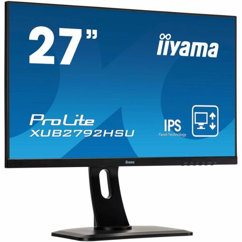 Iiyama iiyama xub2792hsu-b1 monitor iiyama xub2792hsu-b1 27, panel ips, d-sub/hdmi/dp, speakers