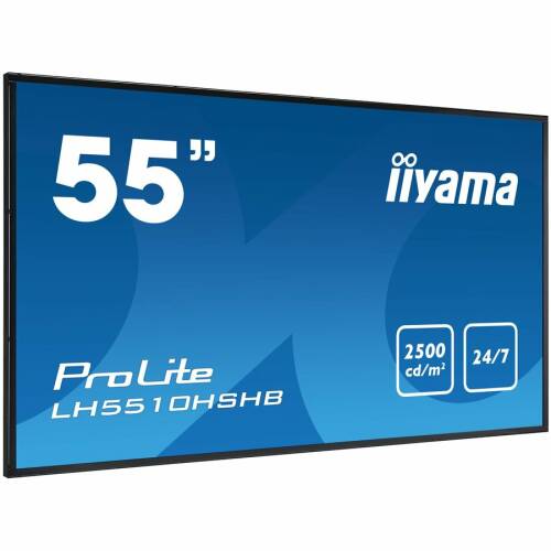 Iiyama monitor digitalsignage iiyama prolite lh5050uhs-b1 55 24/7 4k
