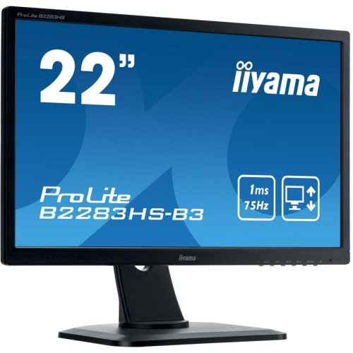 Iiyama monitor iiyama, prolite b2283hs-b3, fara palpaire, 22 led