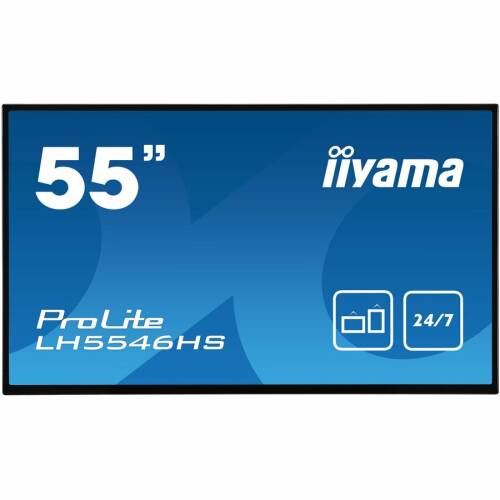 Iiyama monitor iiyama prolite lh5546hs-b1 55 24/7 android daisy chain