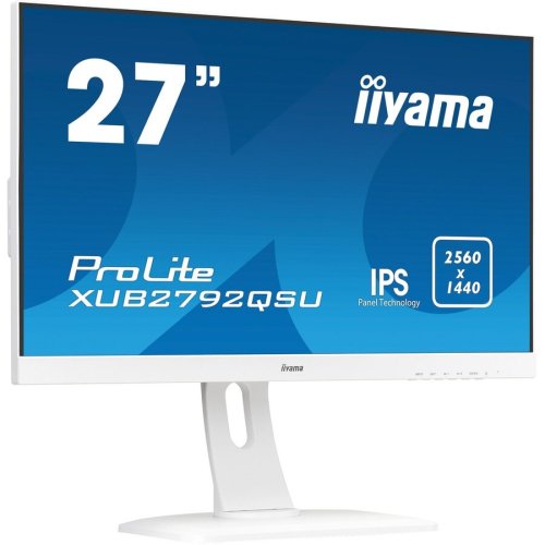 Iiyama monitor iiyama, prolite xub2792qsu-w1, wqhd, ips, 27, flickerfree, bluelightreducer, alb