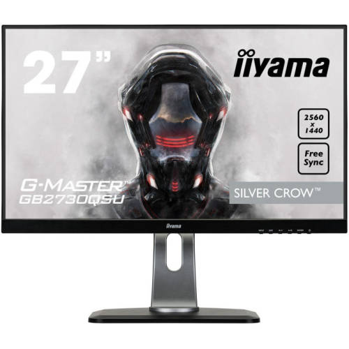 Iiyama monitor led iiyama g-master crow gb2730qsu-b1 27, wqhd, dvi/hdmi/dp,144hz