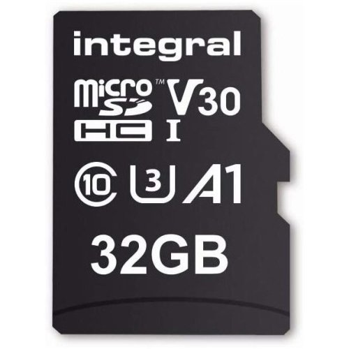 Integral integral 32gb high speed microsdhc card v30 uhs-i u3 100/30