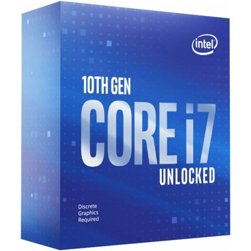 Intel procesor intel comet lake, core i7 10700kf 3.8ghz box