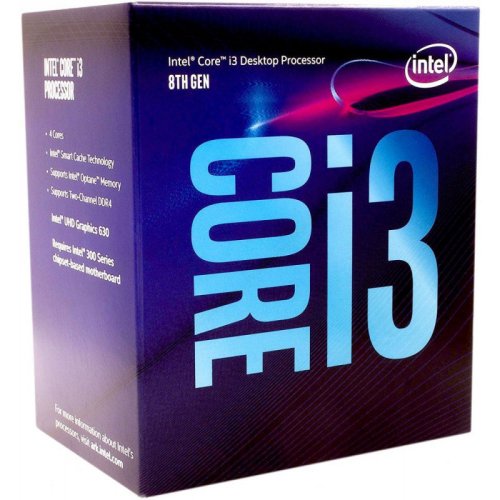 Intel procesor intel core i3 8100 3.60ghz socket 1151 box