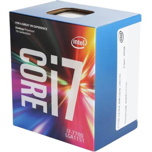 Intel procesor intel core i7-7700, 3.60ghz, kaby lake, 8mb, socket 1151, box