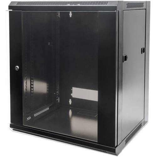 Intellinet cabinet 19 fixare pe perete, flatpack, intellinet 15u, black, 770 (h) x 570 (w) x 600 (d) mm 711951