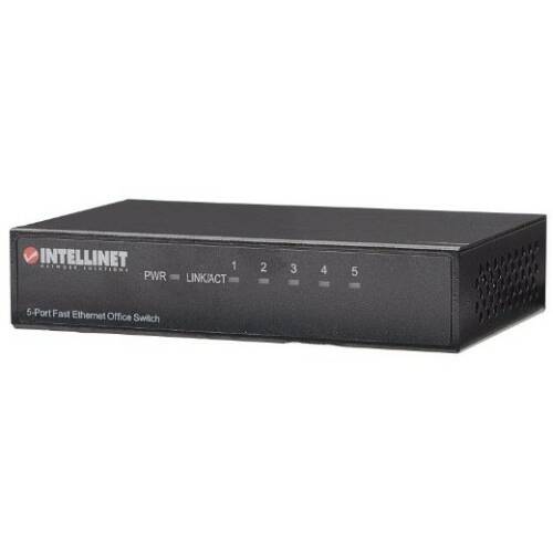 Intellinet switch retea 5 porturi 10/100mbps 523301