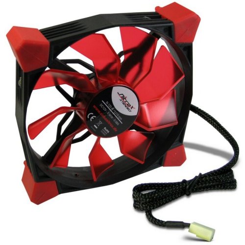 Inter-tech inter-tech cobanitrox xtended n-120-r 120mm red led fan