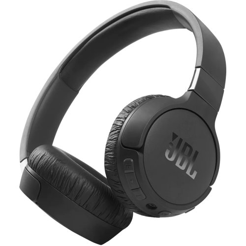 Jbl casti audio on-ear jbl tune 660nc, wireless, active noise cancelling, bluetooth, asistent vocal, negru