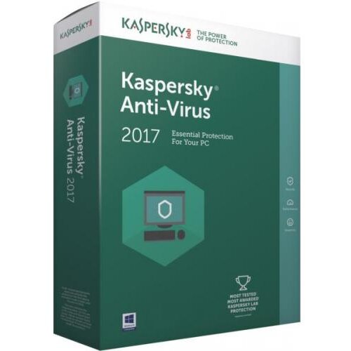 Kaspersky kaspersky anti-virus european edition. 1-desktop 2 year renewal license pack