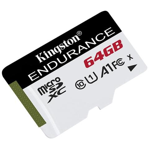Kingston card de memorie kingston microsdxc endurance, 64gb, 95r/30w, clasa 10, uhs-i