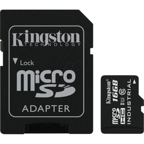 Kingston card de memorie kingston sdcit/16gb, microsdhc, 16gb, clasa 10 + adaptor sd