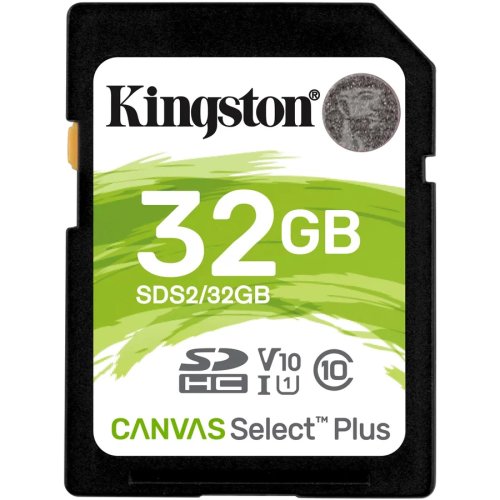 Kingston card de memorie kingstone sdhc canvas select plus 100r, 32gb, class 10, uhs-i