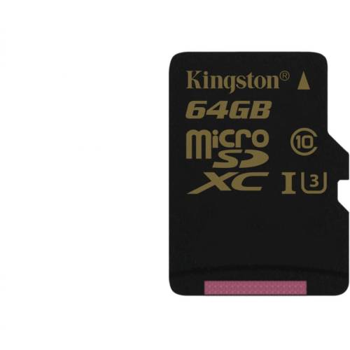 Kingston microsdhc 64gb class u3 uhs-i 90r/45w/a