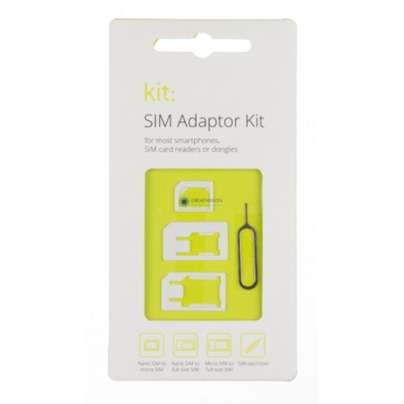 Kit adaptor sim - micro sim - nano sim