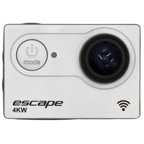 Kitvision camera video actiune kitvision kvescape4kw, 1080p, wi-fi integrat, ecran lcd 2 inch, subacvatica, ip68, argintiu