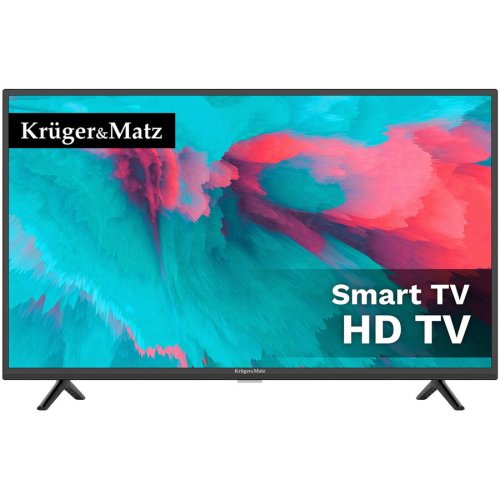 Kruger&matz televizor led kruger&matz km0232-s5, 80 cm, hd ready, smart tv, wifi, ci+, negru