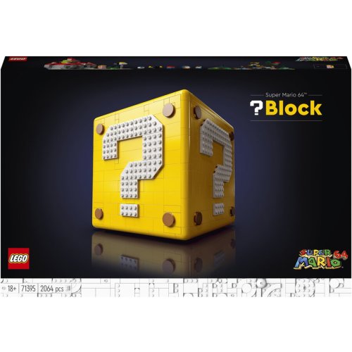 Lego® lego 71395 super mario - blocul semn de intrebare, 2064 piese