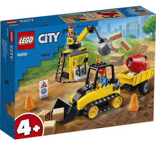 Lego® lego® city great vehicles 60252 - buldozer pentru construcții