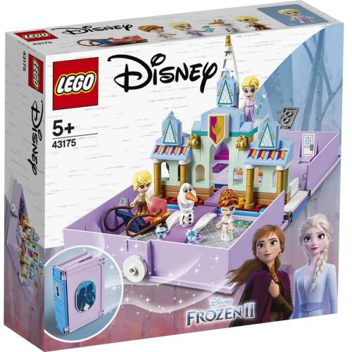 Lego® lego disney princess - aventuri din cartea de povesti cu anna si elsa 43175