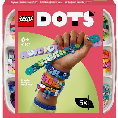 Lego® lego dots: megapachet designer de bratari 41807, 6 ani+, 388 piese