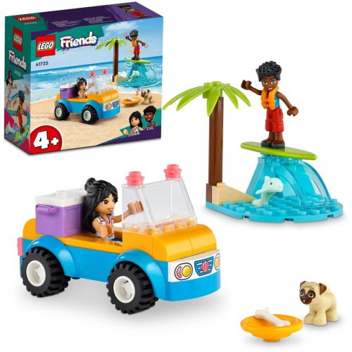 Lego® lego® friends - distractie pe plaja in buggy 41725, 61 piese