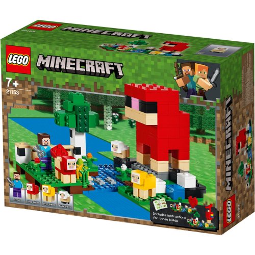Lego® lego® minecraft™ 21153 the wool farm