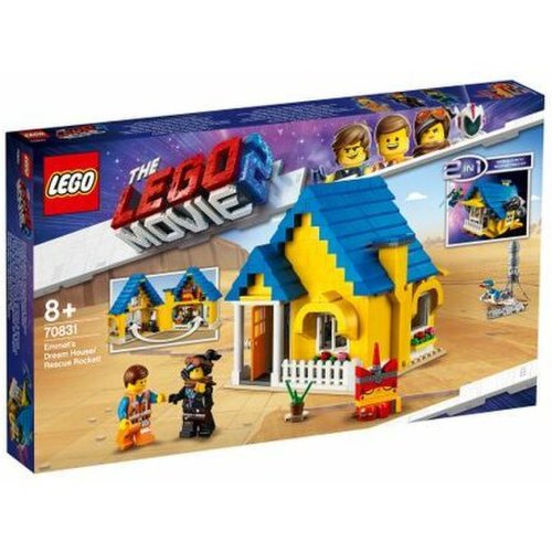 Lego® lego movie - casa de vis a lui emmet/rachetă salvare -70831