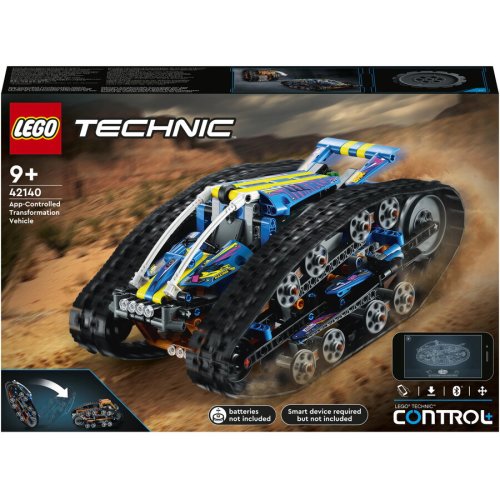 Lego® lego® technic - vehicul de transformare controlat de aplicatie 42140, 772 piese
