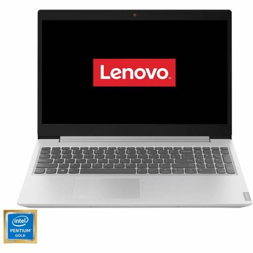 Lenovo laptop lenovo ideapad l340-15iwl cu procesor intel® pentium gold 5405u 2.30 ghz, 15.6, full hd, 4gb, 128gb ssd m.2, dvd-rw, intel uhd graphics 610, free dos, blizzard white