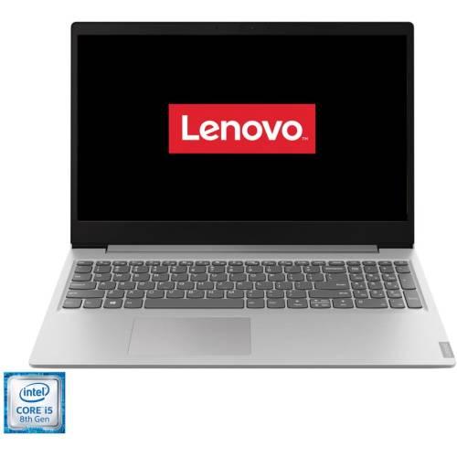 Lenovo laptop lenovo ideapad s145-15iwl cu procesor intel core i5-8265u pana la 3.9 ghz, 15.6, full hd, 4gb, 128gb ssd m.2 + 1tb hdd, intel uhd graphics 620, free dos, grey