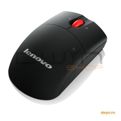 Lenovo lenovo laser wheel wireless mouse, 1600dpi, 2.4ghz, micro-receptor usb