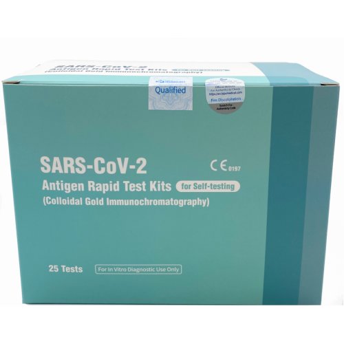 Lepu medical Lepu medical test rapid antigen - kit pentru autotestare sars-cov-2 (imunocromatografie prin captură de aur coloidal) - set 25 buc